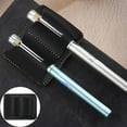 thumbnail image 1 of Pen Loop Holder Clip, Heavy Duty Leather Pen Pencil Loop Holder for Notebook, Books, Journal, Diary, Practical Pencil Organizer, 1 Pcs, 2.87x2.36", 1 of 8