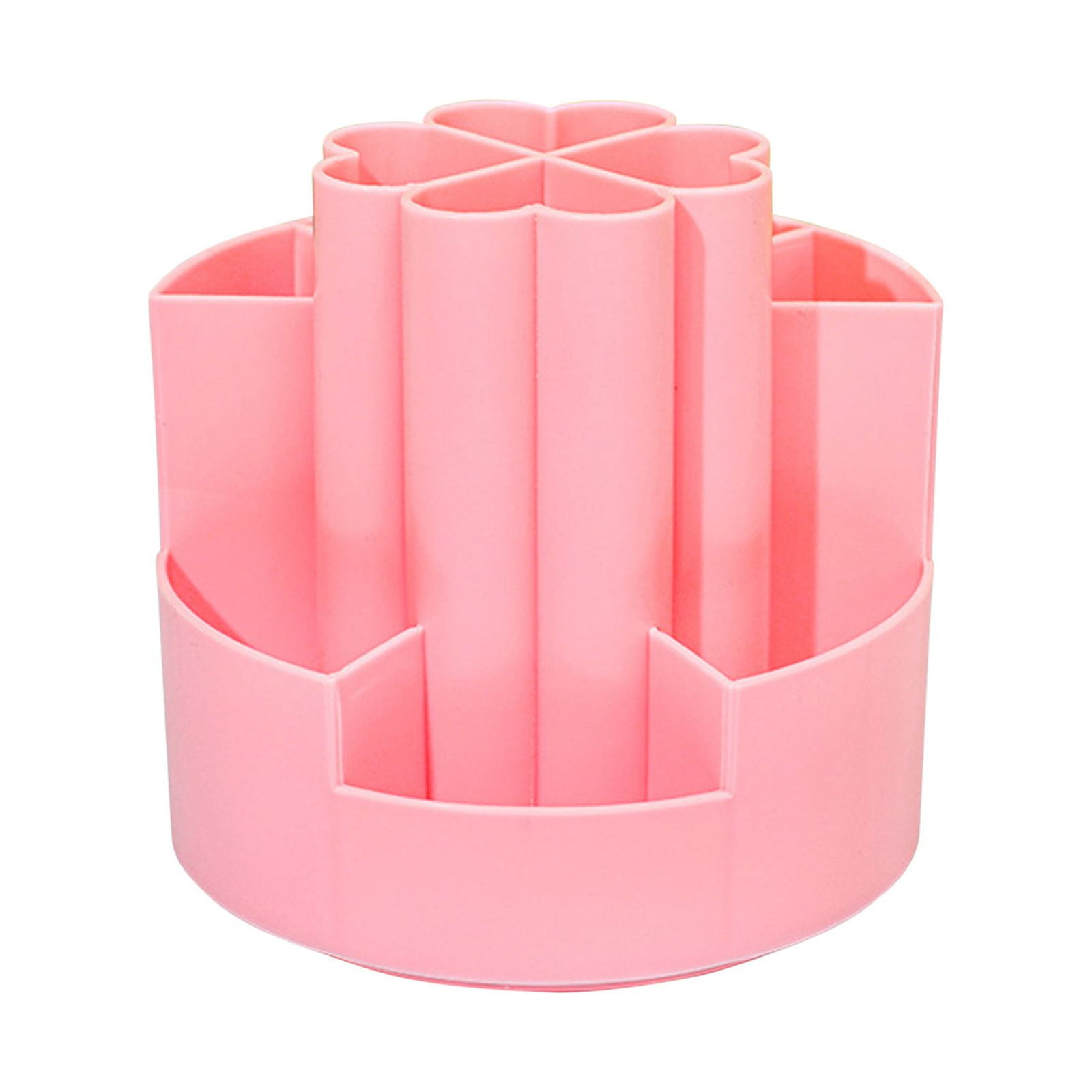 Pen Organizer Case Rotary Four Leaf Large Capacity Desktop Storage For ...