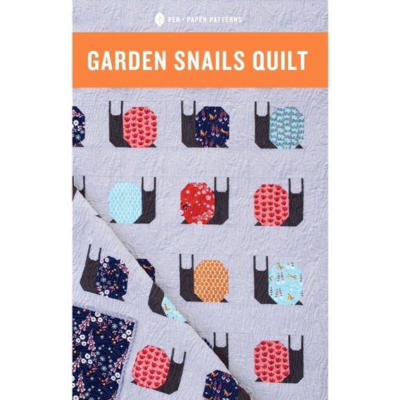 Garden Snails Quilt Pattern by Pen & Paper