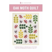Pen + Paper Quilting Pattern Oak Moth - Quilts