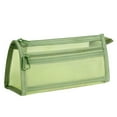 thumbnail image 1 of Pen Pouch Mesh Bag Clear Pencil Case Pen Case Double Layers Mesh Pencil Case, 1 of 11