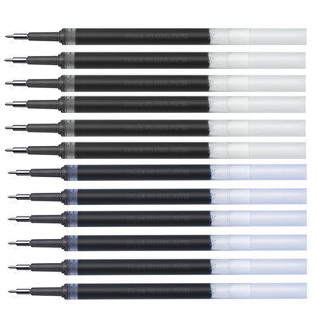 Pen Refill Ink For Pentel 0.5mm Needle Tip Liquid Gel Pen Lrn5 Black/Blue Ink