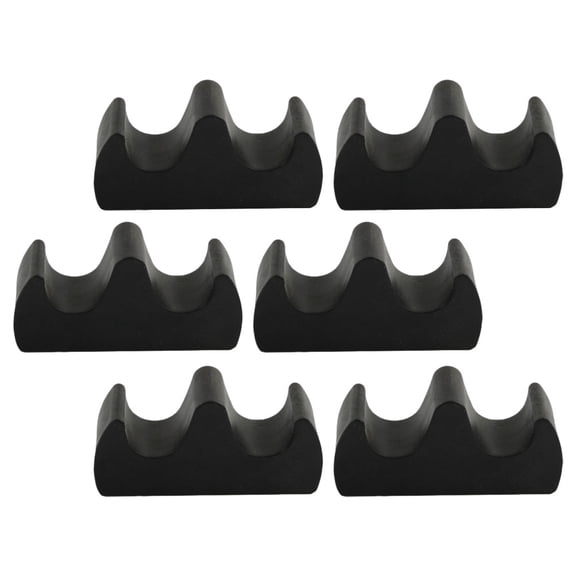 Pen Rest Plastic Calligraphy Brush Holder Writing Support Chinese Penholder 6 Pcs