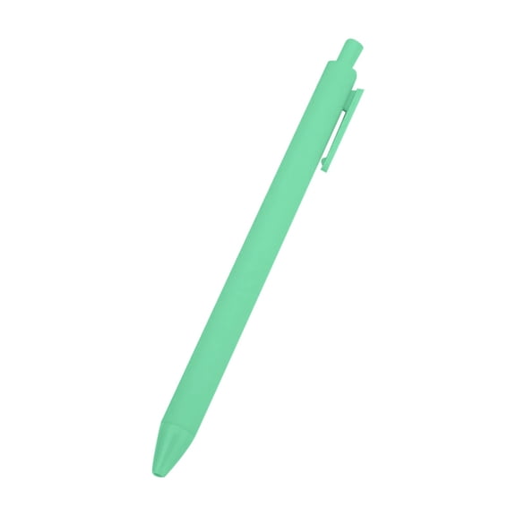 Pen Retractable Gel Pen with 1.0mm Medium Point, Quick-Drying Ink in Vibrant Green