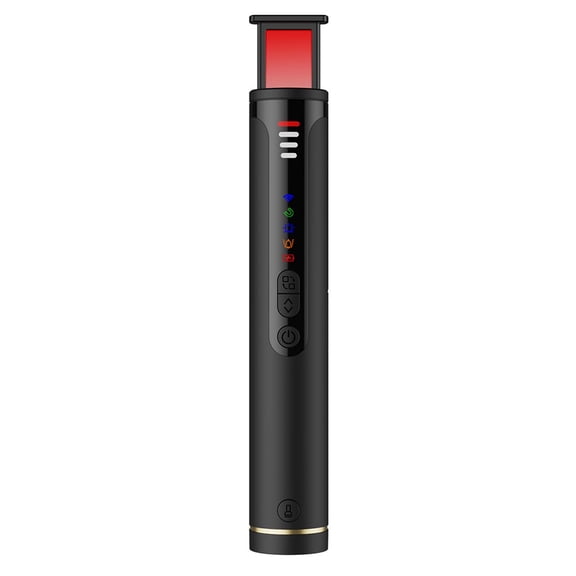 Pen Shaped Portable Infrared Hidden Camera Detector Hotel Travel Office Privacy Anti Spy Detection Tool,Black
