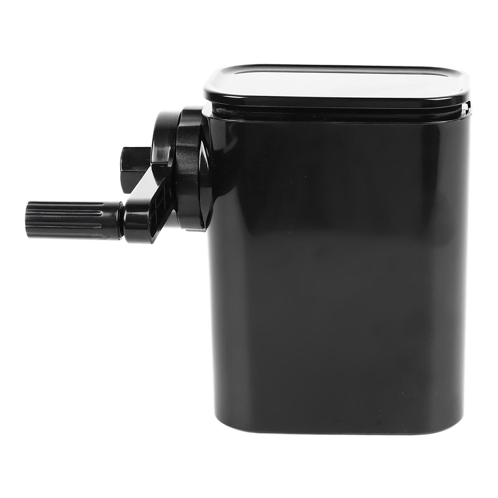 Pen Sharpener, Stylish Simple Hand Crank Sketch Pencil Sharpener Black