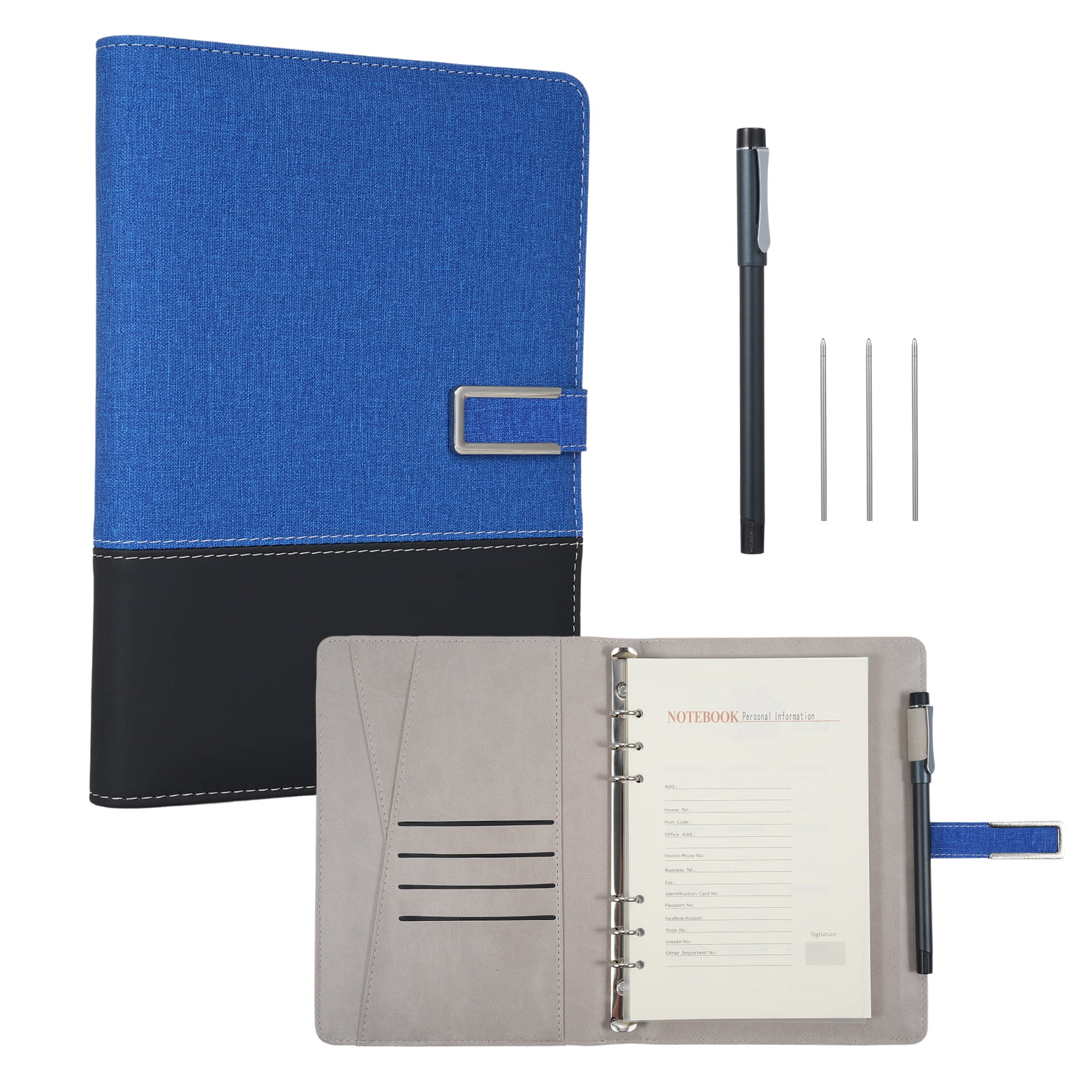 Pen Smart Pen + A5 Leather Notebook Lined Journal Planner Real-time Sync For Digitizing Use With APP Voice-to-Text/ Offline Storage/ AI Function/ Sharing Compatible With
