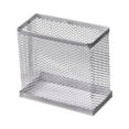 thumbnail image 1 of Pen Storage Organizer – Desktop Pencil Holder | Metal Mesh Construction, Space-Saving Design, Modern Look | Open Access, Home Office, 10x9.5x5cm, 1 of 8