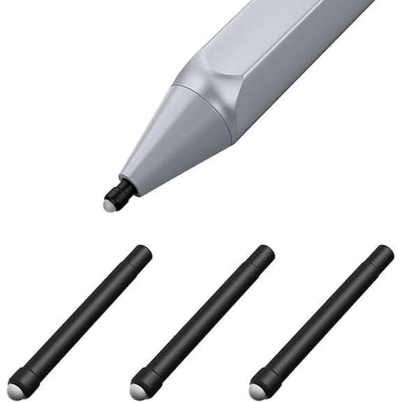 Pen Tips for Surface Pen (3 Packs, Original HB Type), Original Surface Pen Tips Replacement Kit fit Microsoft Surface Pro 2017 Pen (Model 1776) / Surface Pro 4 Pen, Original Pen Nibs for Surface