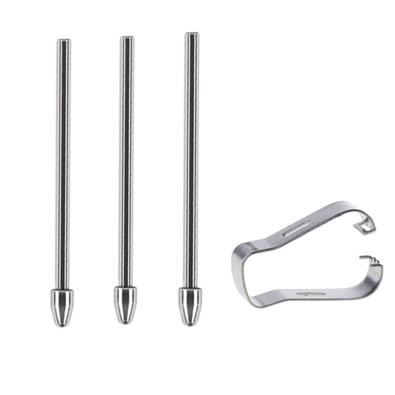 Pen Tips Titanium Alloy Nib Replacement for Samsung Galaxy S24 Ultra S23 Ultra Note 10 Note 20 Tab S9 Tab S8 Tab S7 S7FE Tab S6 Tab S6 LITE, Stylus Metal Pen Nibs with Removal Tweezers