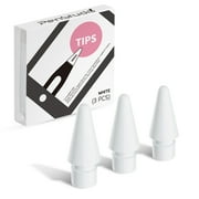 Pen Tips for Apple Pencil 3 Pack White