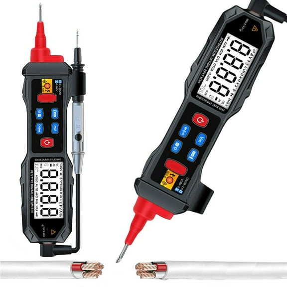 Pen Type Digital Multimeter Non-Contact Voltage Detector Pen Auto Range Test Tool LCD Display