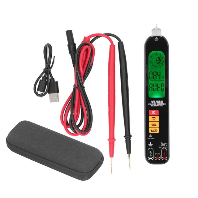 Pen Type Multimeter AC DC Voltage Current Tester with NCV Induction Live Wire Identification