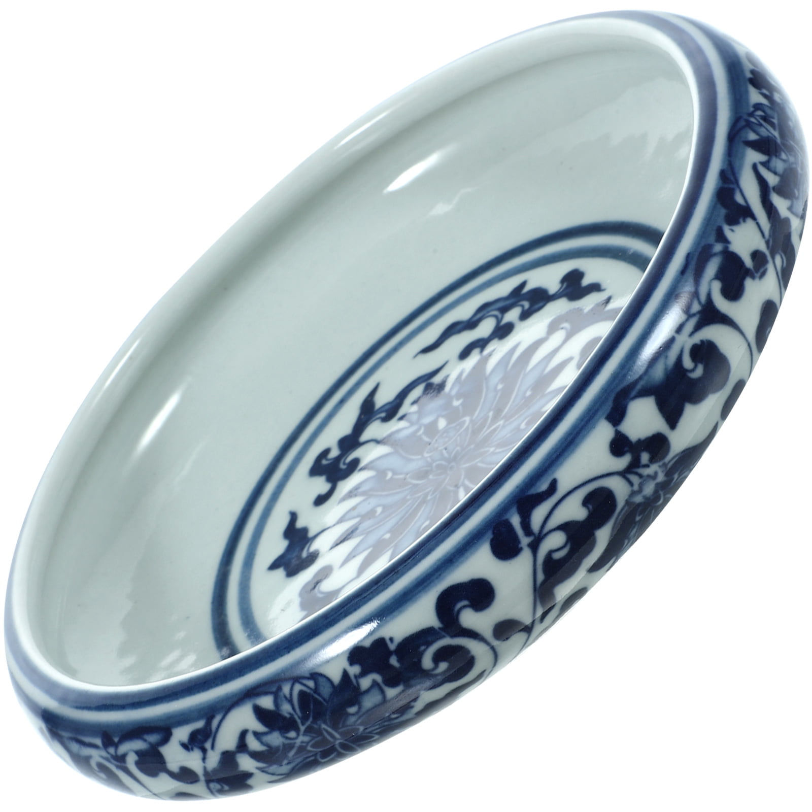 Pen Washer Ink Brush Washing Tray Ceramic Chinese Calligraphy