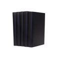 thumbnail image 1 of Pen & Willow Black Paper-Wrapped Decorative Books - Real, eco-friendly, shelf-ready book bundles for home or office decor, weddings or staging., 1 of 5