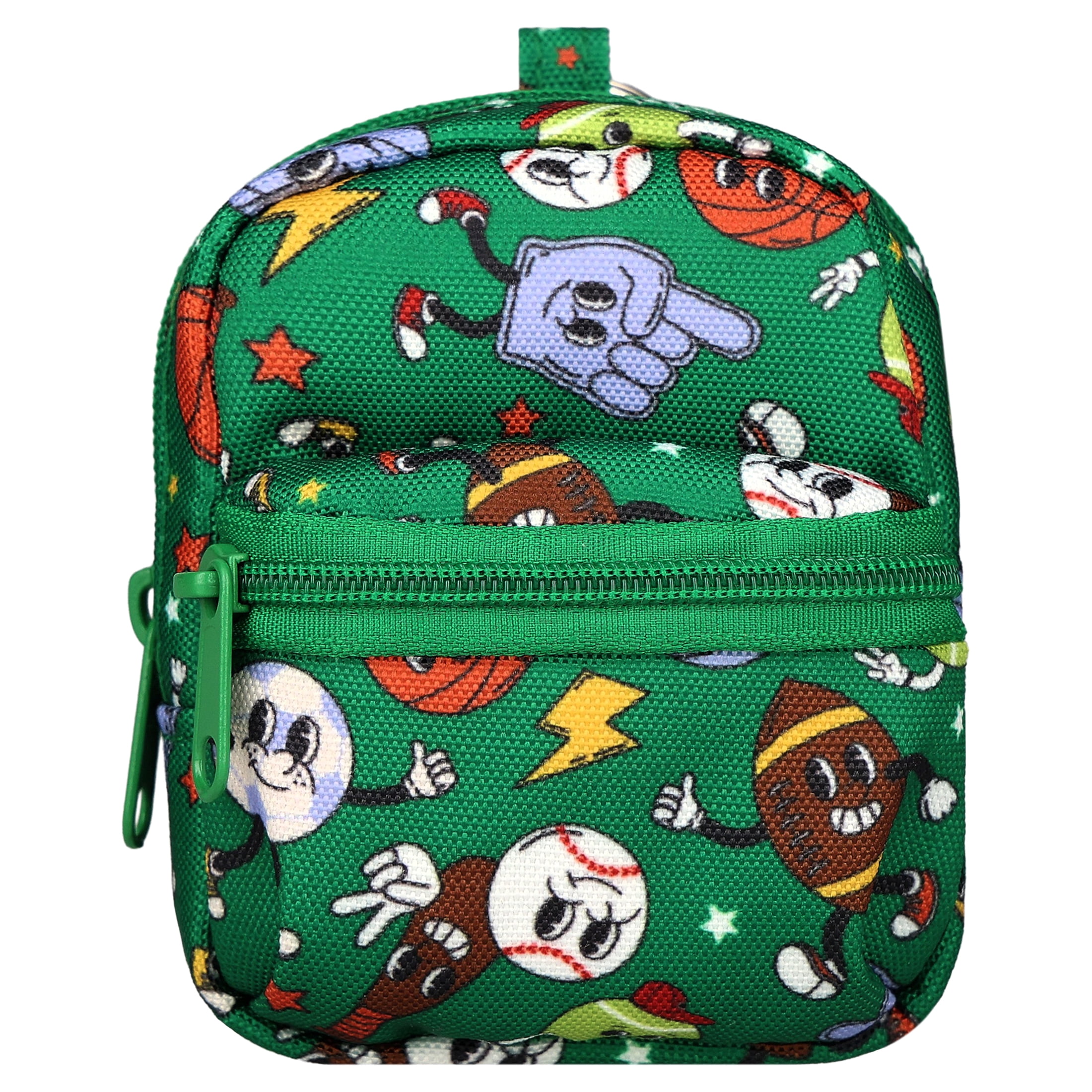 Pen+Gear Mini Sports Backpack Charm, Green, 3.55 inch