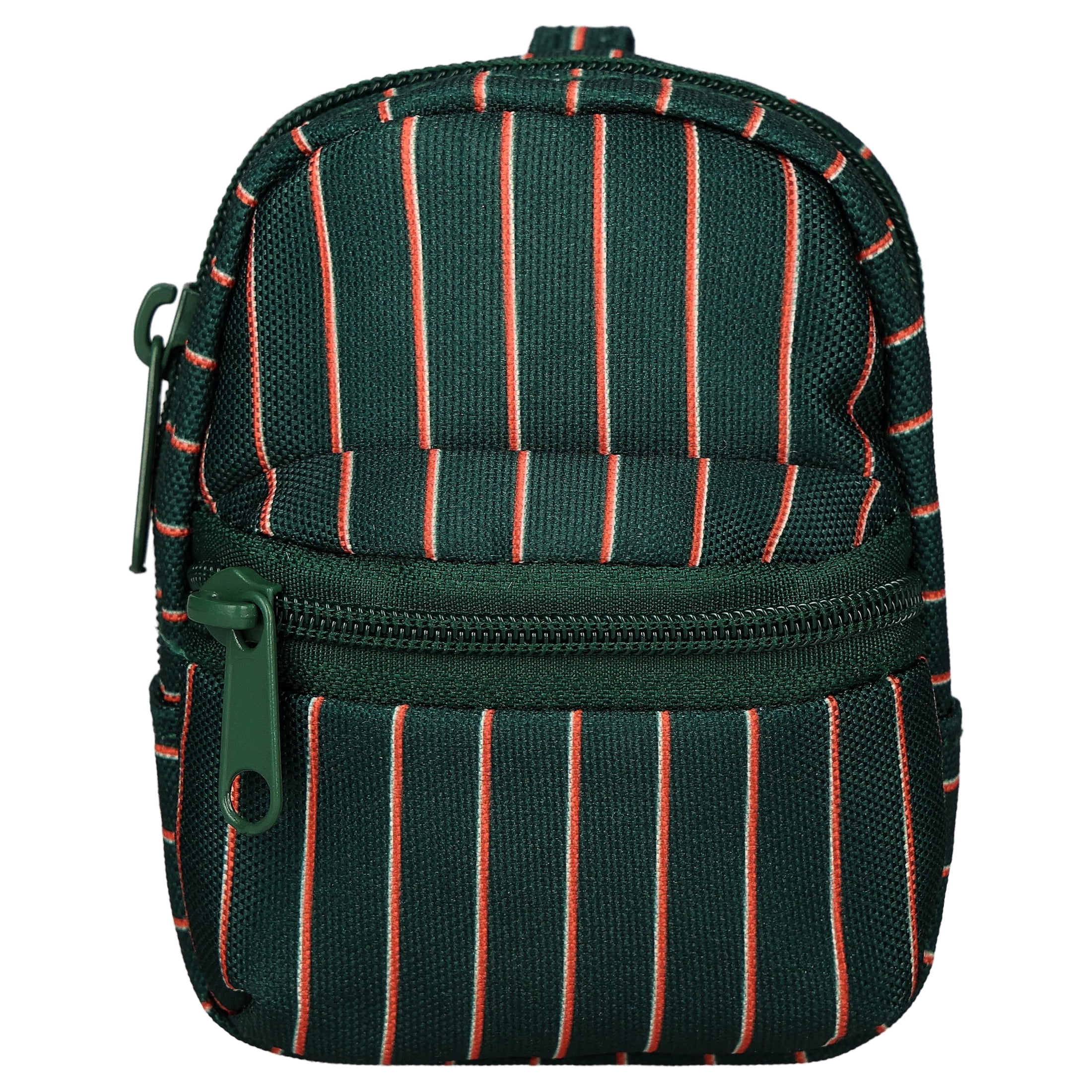 Pen+Gear Mini Striped Bag Charm, Green, 3.55 Inch