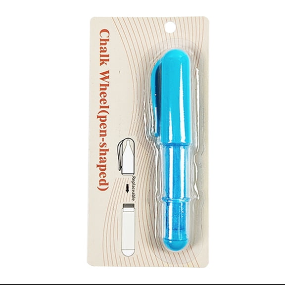 Pen-shaped Tailor Chalk Erasable Fabric Chalk Convenient Chalk Wheel Fabric Marker Pen for Sewings Enthusiasts