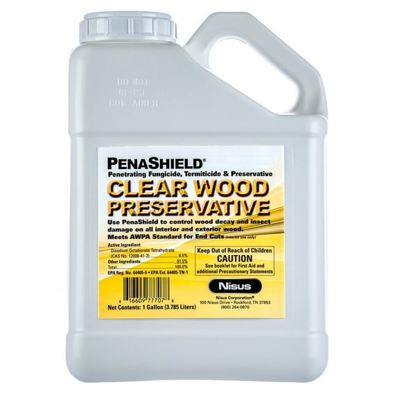 PenaShield Wood Fungicide/Termiticide/Preservative - 128 fl oz Jug by Nisus Corporation