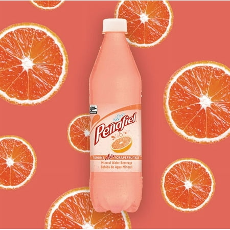 Penafiel Toronjada Grapefruit Mineral Spring Water, 20.3 Fluid Ounce Bottle (Pack of 12)