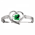 thumbnail image 1 of Penalty kick Soccer Football Sports Bracelet Heart Jewelry Wire Bangle, 1 of 4