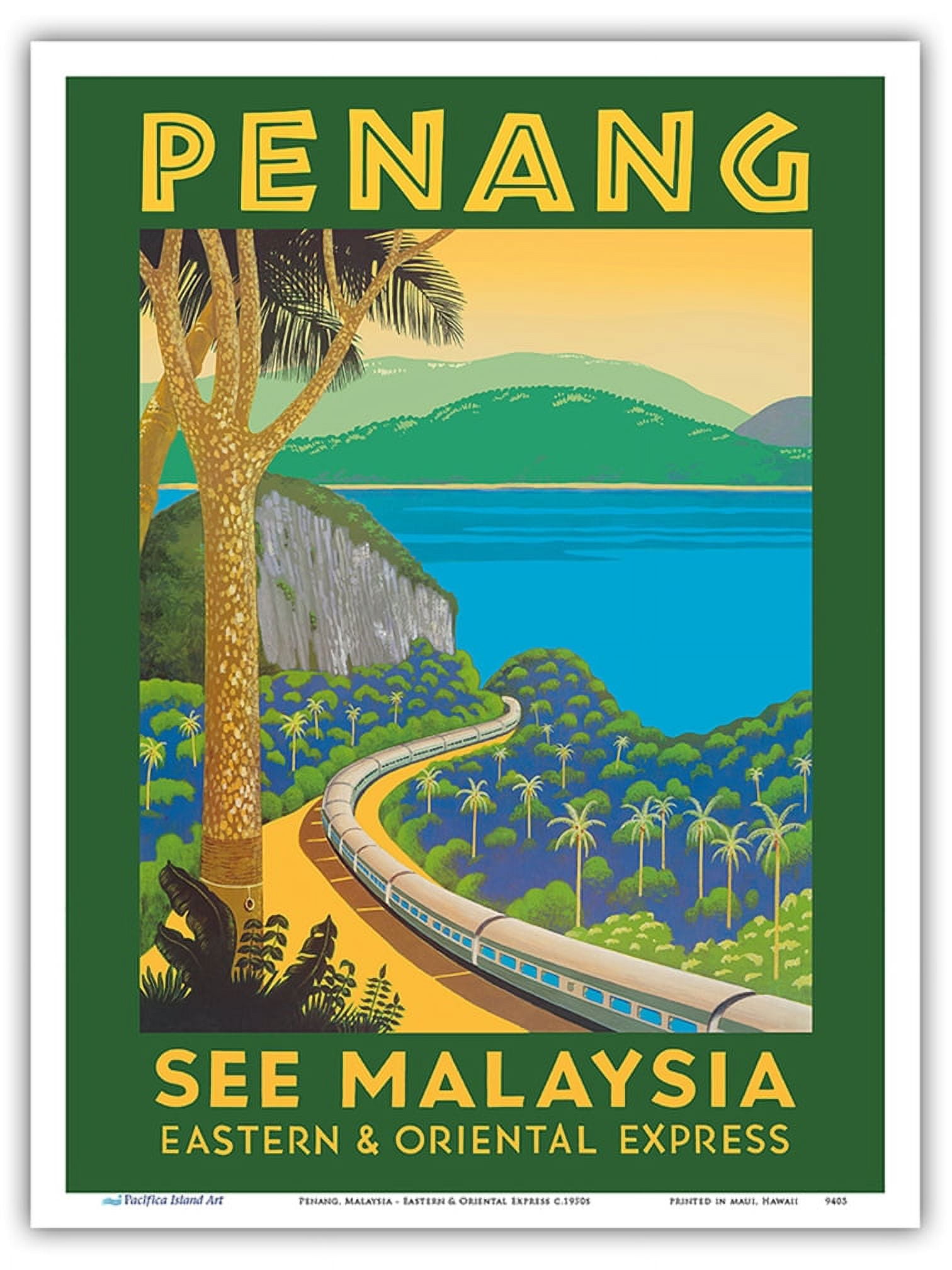 Penang Malaysia - Eastern & Oriental Express - Vintage Railroad Travel ...