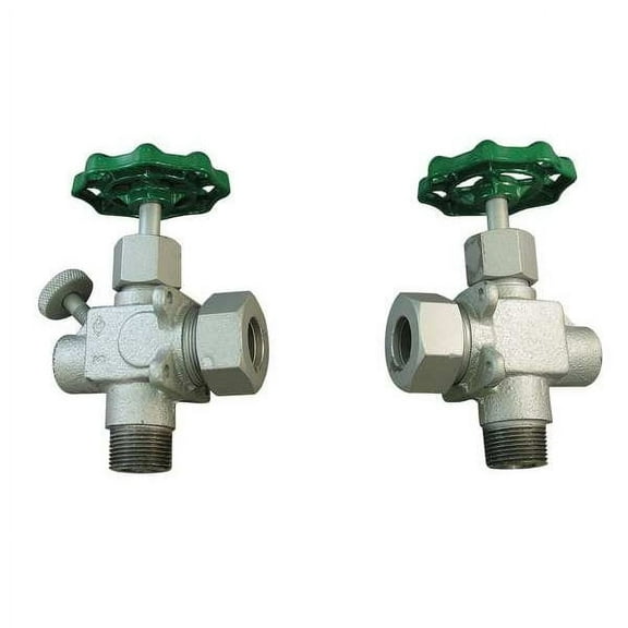 Penberthy Gagecock,SS,5/8 In.OD Glass,PR N7ASS