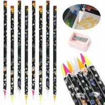 Pencil 9Pcs Diamond Paint Pen Rhinestone Dotting Pencil Set with Adhesive Wax Tips for Nail Art and Crafts,8.9" JASKFLY