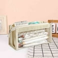 thumbnail image 1 of Pencil Bag Clearance, Hwkond Large Capacity Transparent Pencil Pouch for Students Six Floors Of Storage Space Back to College, 1 of 6