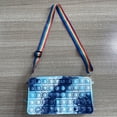 thumbnail image 1 of Pencil Bag, Cute Fidgets Toy Design Silicone Pencil Pouch Large Capacity Storage Organizer Zipper Bag with Shoulder Strap, Kids Pencil Pouch Carrying Case for Stationery, School Supplies, 1 of 6