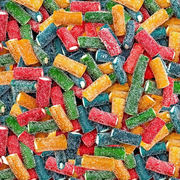 Pencil Bites Gummy Candy, 2-Pound Pack, Sour and Sweet Assorted Fruit Flavors