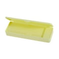 thumbnail image 1 of Pencil Box, 1 Pack Hard Pencil Case with Snap-Tight Lid, Stackable Plastic Crayon Box for Marker, Large Capacity Office Supply Storage Organizer(Yellow), 1 of 7