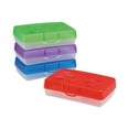 thumbnail image 1 of Pencil Box, 8.38" X 5.63" X 2.5", Randomly Assorted Colors | Bundle of 10 Each, 1 of 5