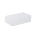 thumbnail image 1 of Pencil Box,Clear Marker Organizer,Large Capacity Pencil Box,Plastic Container with Snap-Tight Lid,Plastic Crayon Box,Stackable Storage Box for Pencil,Marker,Clip,Art Supplies,8x4.8x2.3 inch(Clear), 1 of 7