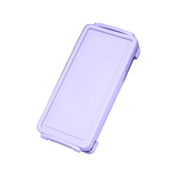 Pencil Box Macaron Color Sketch Pencil Case, Plastic Storage Box for Art Students