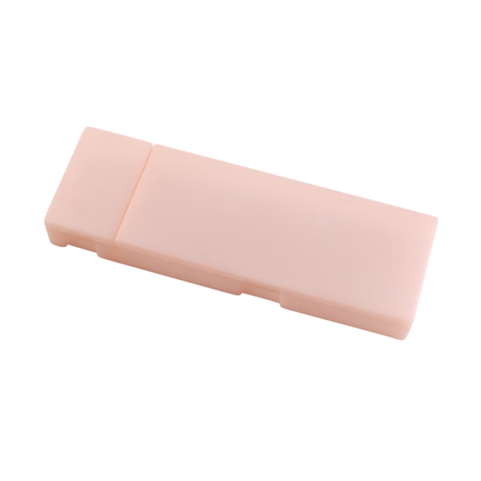 Pencil Box Plastic Pencil Box- 1 Pack Pencil Box Hard Pencil Case Crayon Box with Snap Tight Lid Plastic Pencil Boxes Stackable Design Office Supplies Storage Organizer Box