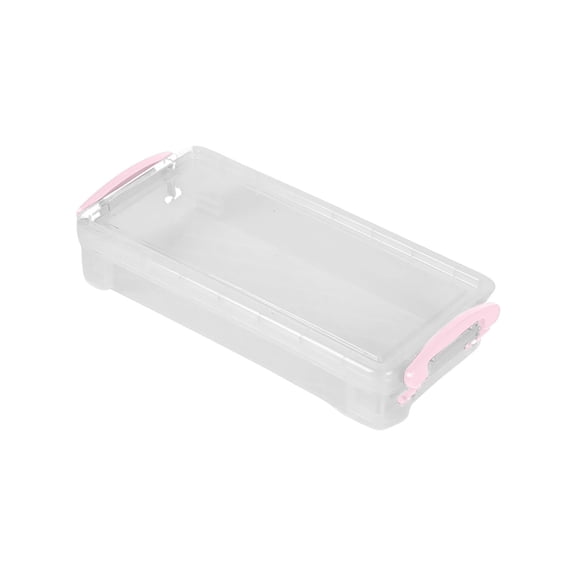 Pencil Box Thickened Transparent Sketch Pencil Case, Plastic Art Stationery Storage Box