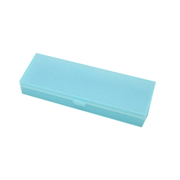Pencil Box Translucent Frosted Pencil Pouch, Student Organizer Stationery Case
