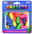 thumbnail image 1 of Pencil Cap Erasers, Assorted, 25 Count, 1 of 3