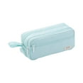 thumbnail image 1 of Pencil Case,8.27x3.94x2.36" Large Capacity Multi-Functional Pencil Box Organizer,Cute Zipper Pouch Pencil Bag for Storing Pens, Pencils, Erasers,Durable Pencil Case for Daily Use,GN2, 1 of 9