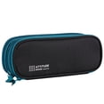 thumbnail image 1 of Pencil Case Big Capacity Compartments Pouch Stationery Art Pen Bag - black, 1 of 5