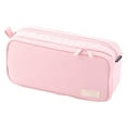 thumbnail image 1 of Pencil Case Box, Tyeign Large Capacity Pencil Case Pen Organizer Canvas Pencil Bag with Handle office for Teen teens Pencil Case for Binder Pencil Case Japanese Pencil Case Pencil Pouch Cute Pink, 1 of 7