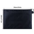 thumbnail image 1 of Pencil Case Canvas Zipper Stationery Bag A5 Storage Pouch for Office Office Daily Use, 1 of 5