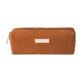thumbnail image 1 of Pencil Case Corduroy Zipper Closure Large Capacity Stationery Storage for Collage Daily Use, 1 of 3