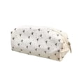thumbnail image 1 of Pencil Case,Dot Patten Decor Simple Design Portable Zippered Pen Pouch for Office Desk Meeting Travel, 1 of 2