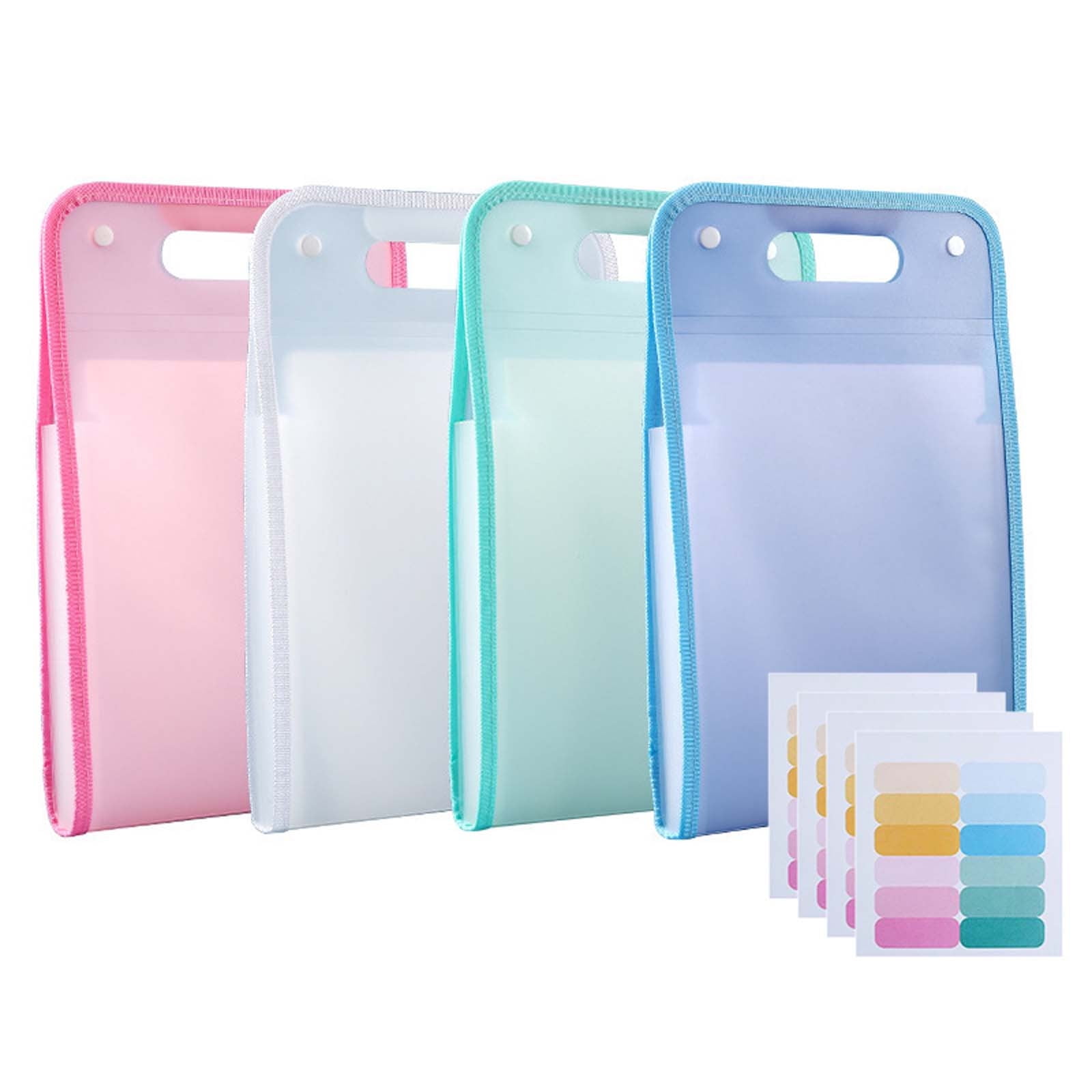 Pencil Case File Folder Accordion File Organizer 13 Pockets With Labels ...