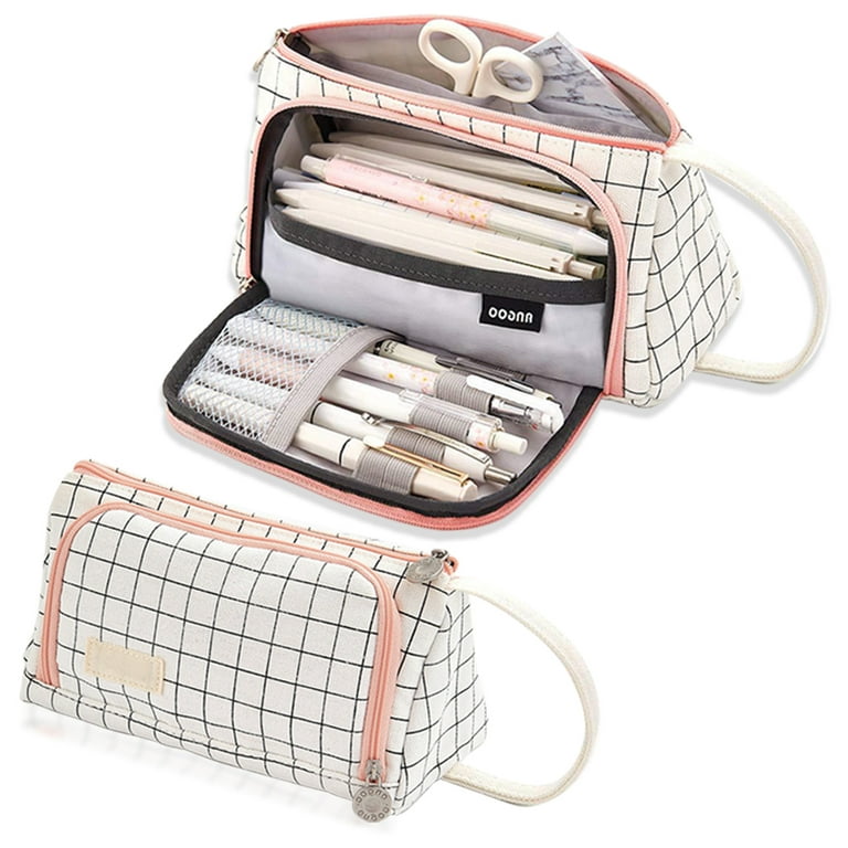 Pencil Case, GIUGT Double Opening Design Big Capacity 3