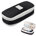 thumbnail image 1 of Pencil Case, Large Capacity Aesthetic Pencil Cases with Durable Zipper, Big Stationery Pencil Pouch for Women & Men, Adults Portable Storage Organizer Bag for College, Office, Travel, 1pcs, 1 of 8