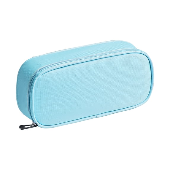 Pencil Case Large Capacity Double Layer Cloth Organizer for Students Office Portable Pen Pouch