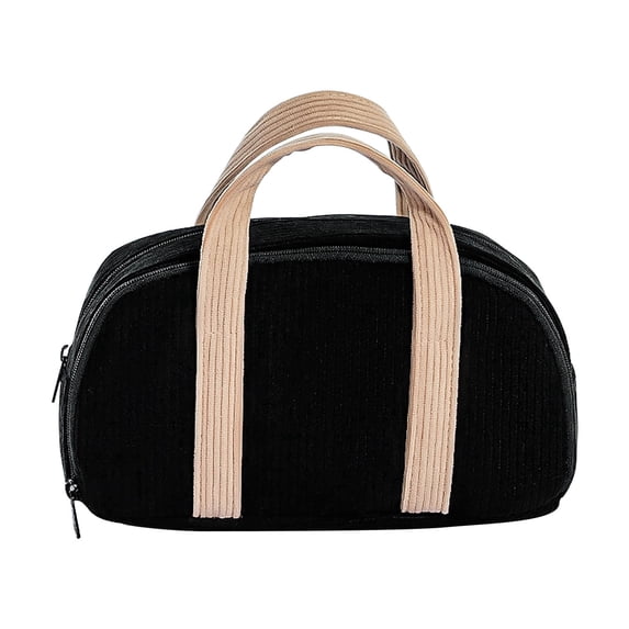 Pencil Case Large Capacity Soft Fleece Portable Multi-Functional Storage Bag for Collage Office Travel